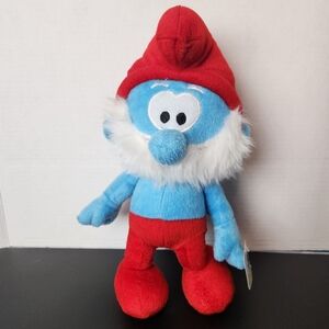 Papa Smurf plush toy 2010 The Smurfs With Tag. Nwt